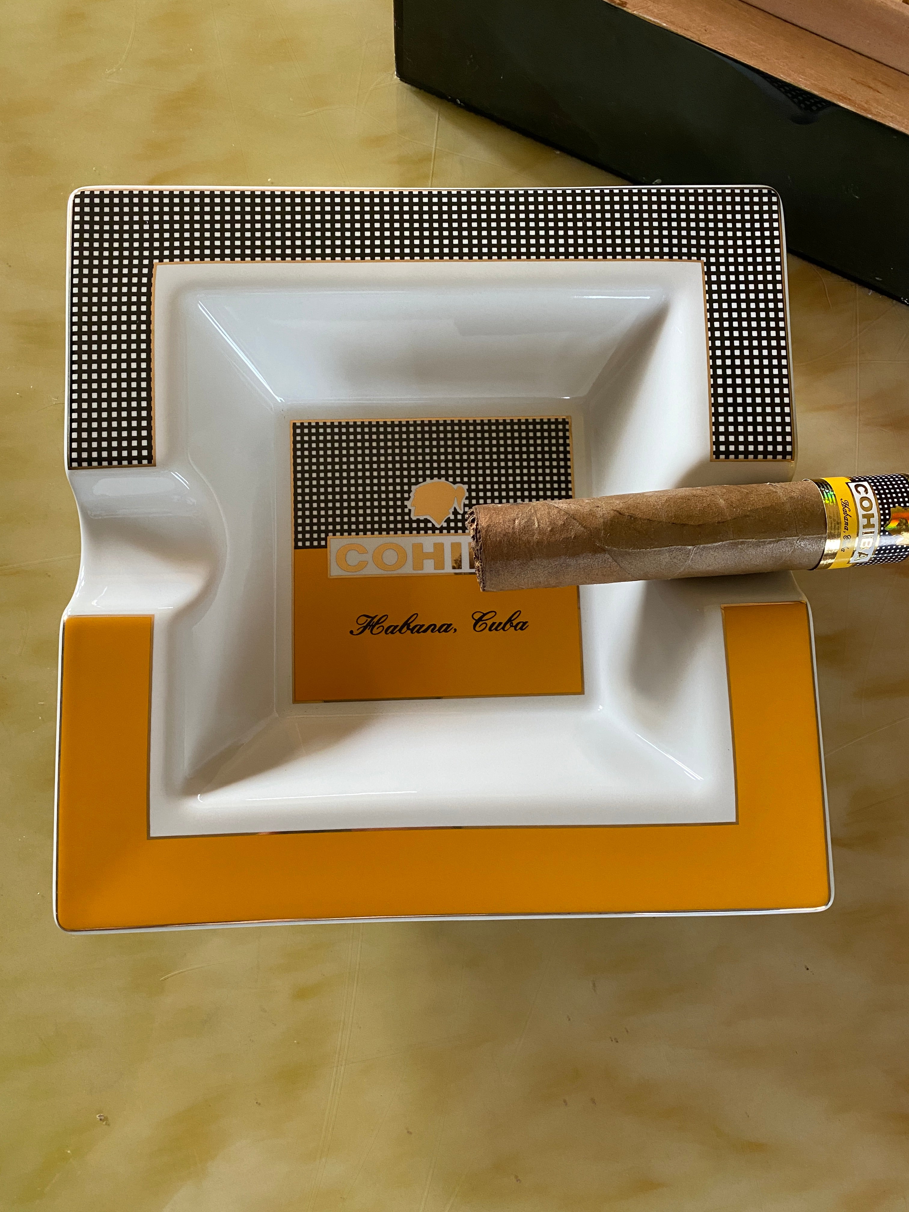 Cohiba Square Ashtray